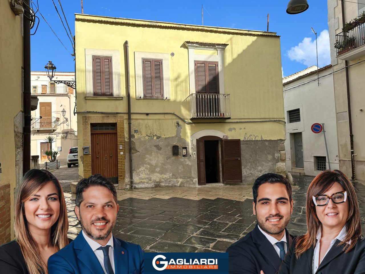 Foto piano terra in vendita a Lucera in via Ciaburri.